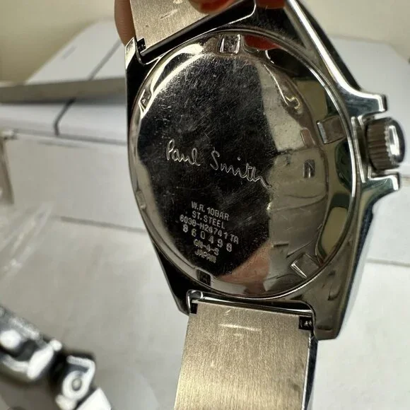 Paul Smith Women Quartz Analog Watch Stainless Steel SLV Silvery 6038-H24741